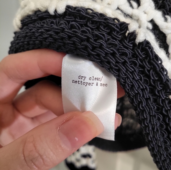 Rag & Bones Jean Tayn Croshet Mesh Tank Sweater - Picture 8 of 9